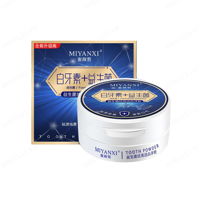 Aomulei Probiotic whitening and anti-yellowing tooth powder fresh breath