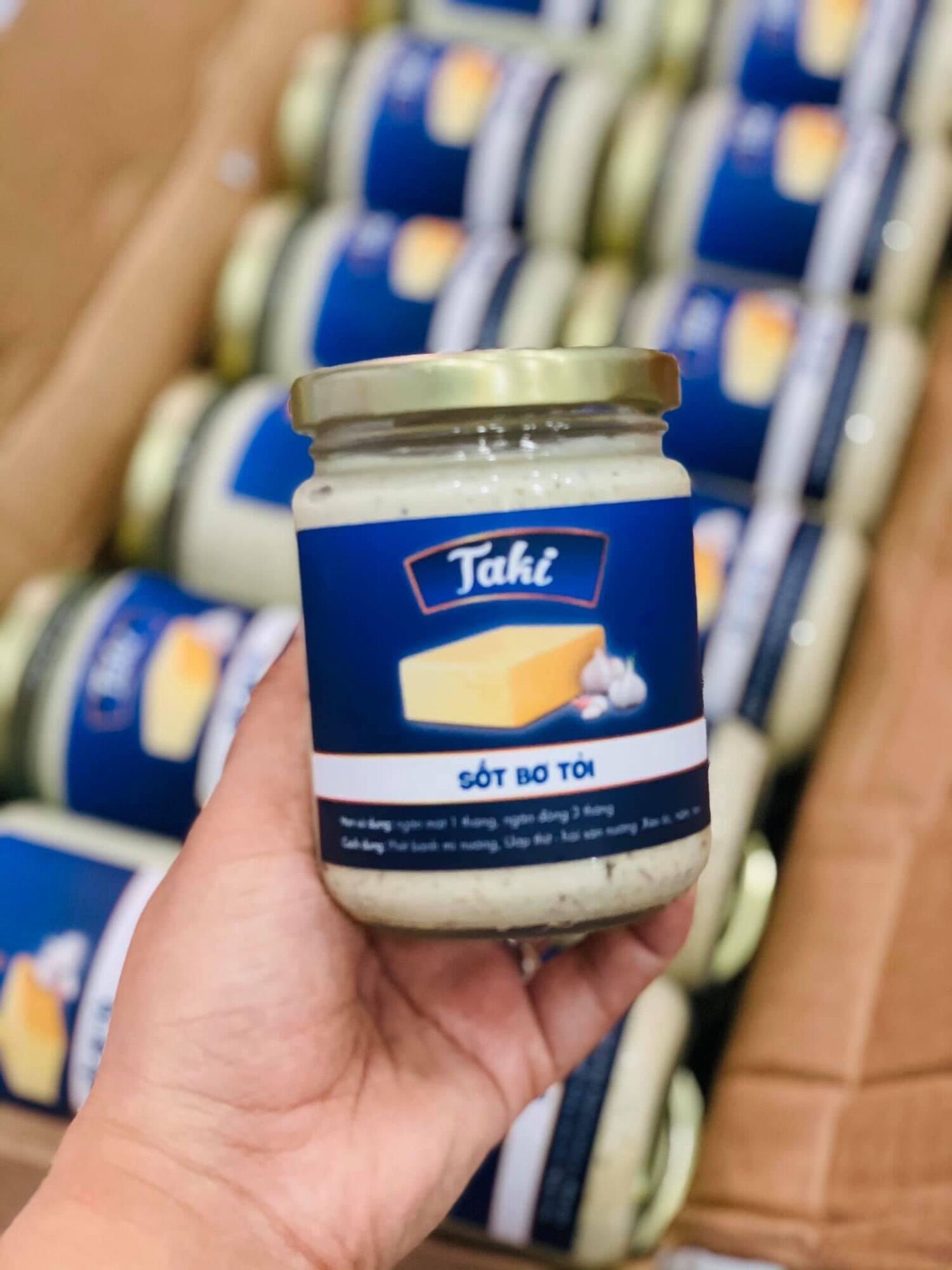 Sốt bơ tỏi thơm béo hủ 250gr