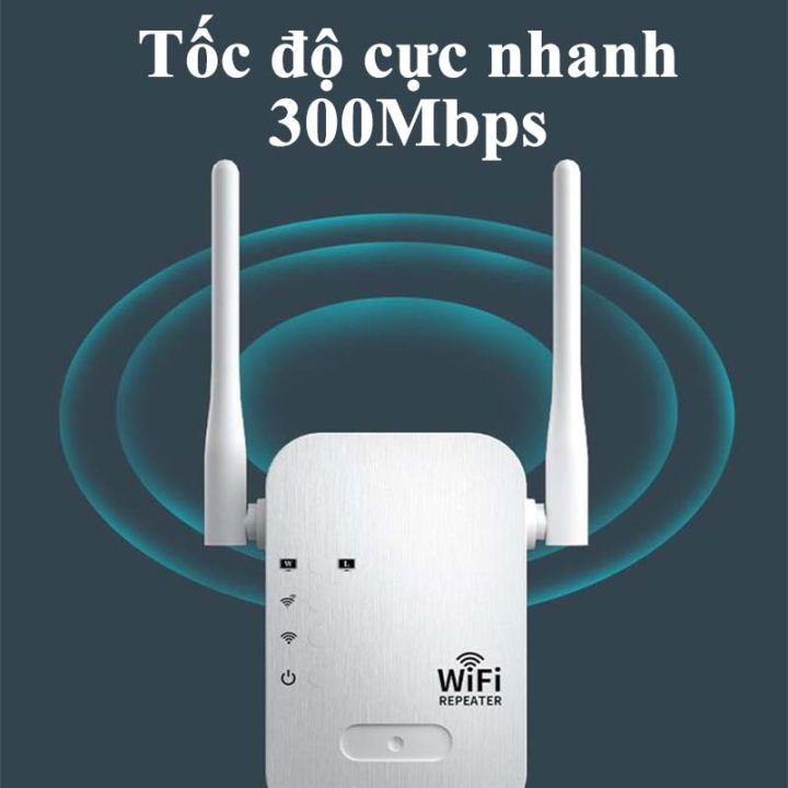 Bộ Kích Sóng Wifi Cao Cấp Twifi 4 Râu Cực Mạnh, Cục Kích Wifi Siêu Khỏe Tăng Sóng Wifi Lên Tốc Độ Cao 300Mbps Sử Dụng Siêu Mượt, Bộ Tiếp Nối Sóng Wi-Fi Mở Rộng Sóng Cực Xa