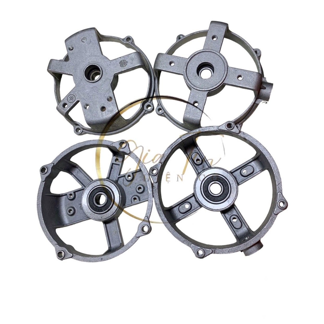 Nắp nhôm stator quạt có bạc đạn 608