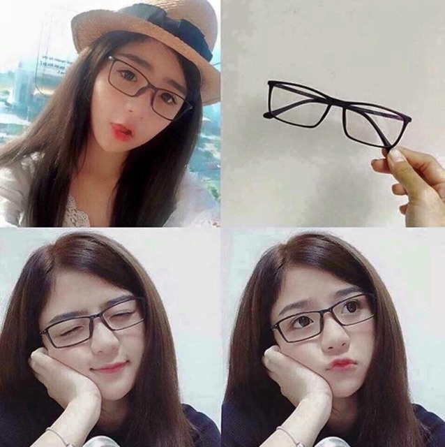 Kính gọng dẻo kính nobita