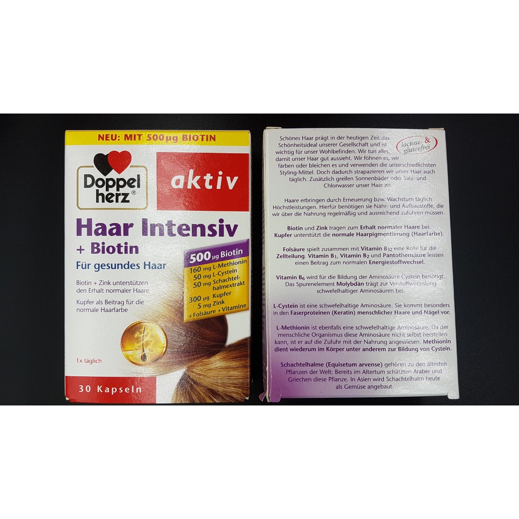 Đẹp tóc Haar Intensiv hộp 30 viên của Đức -