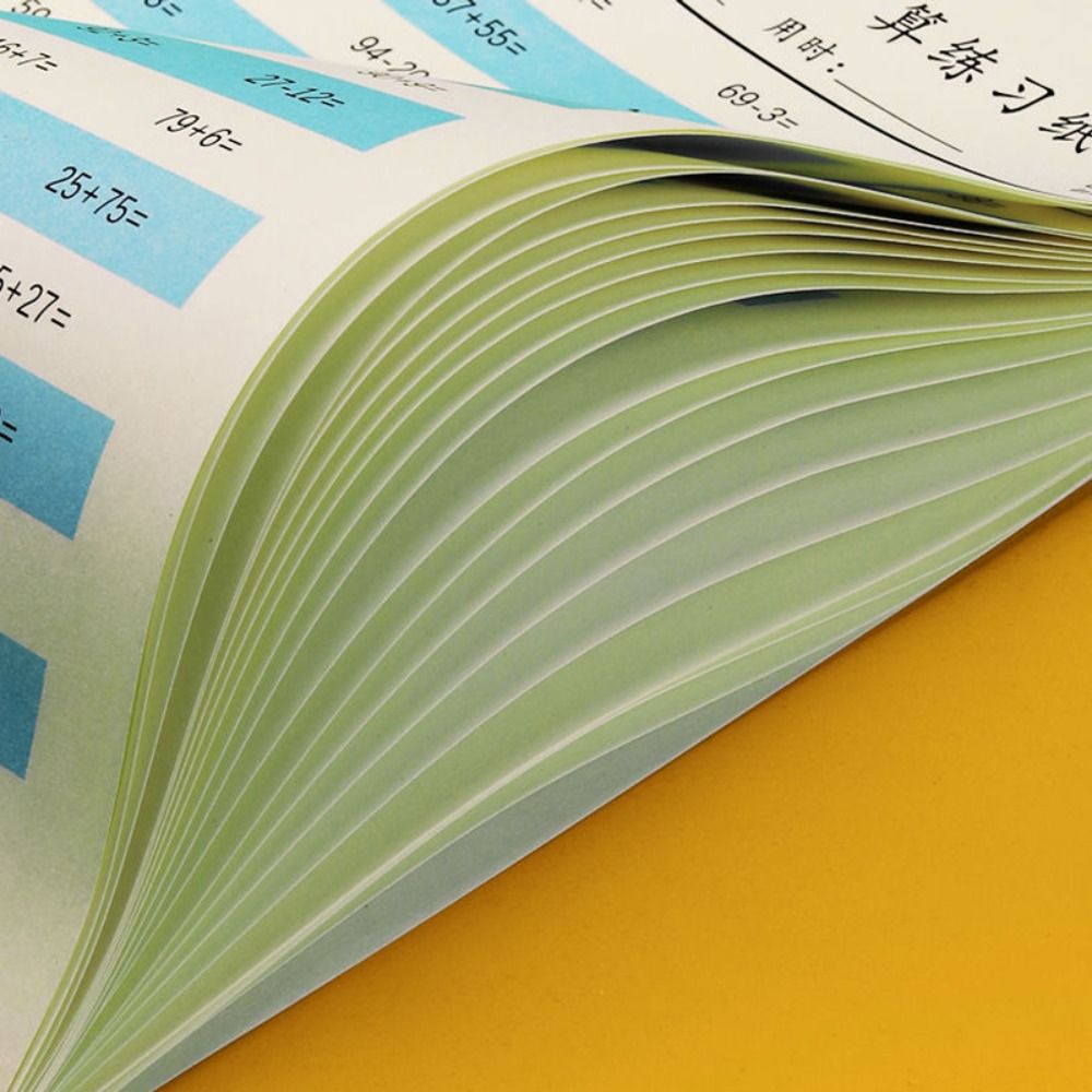 MMLUCK Primary School Kindergarten Multiplication Division Learning Students Addition Subtraction Math Training Books Mathematics Workbook Math Exercise Book Arithmetic Exercise Book