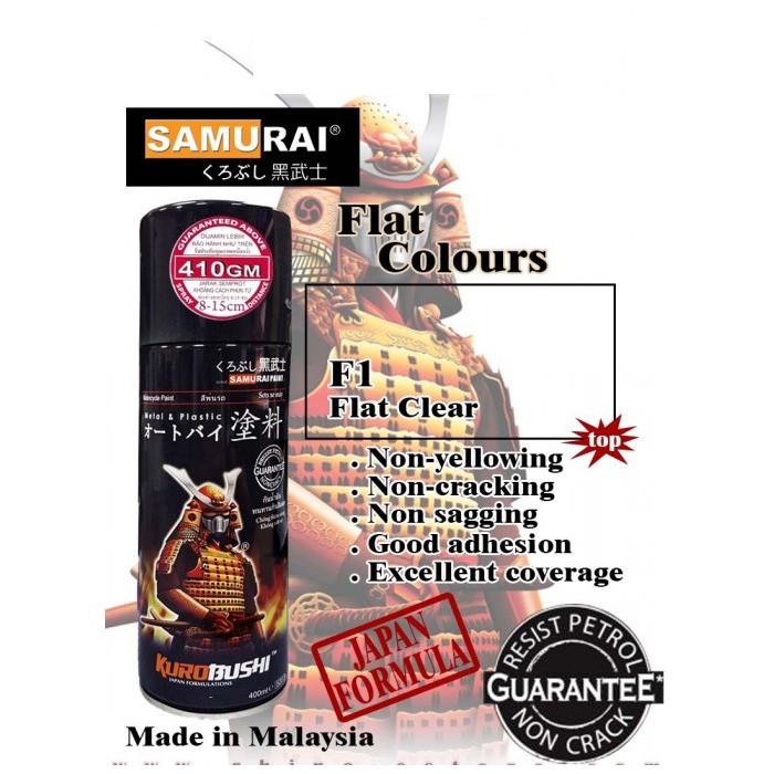 Sơn xịt sơn xe máy Samurai 128 màu trong    Clear