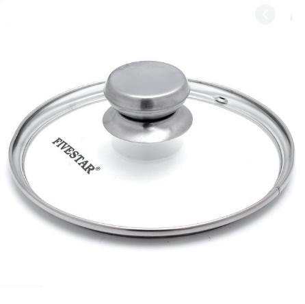 NẮP KÍNH CƯỜNG LỰC FIVESTAR DÙNG CHO NỒI,CHẢO,QUÁNH 20CM