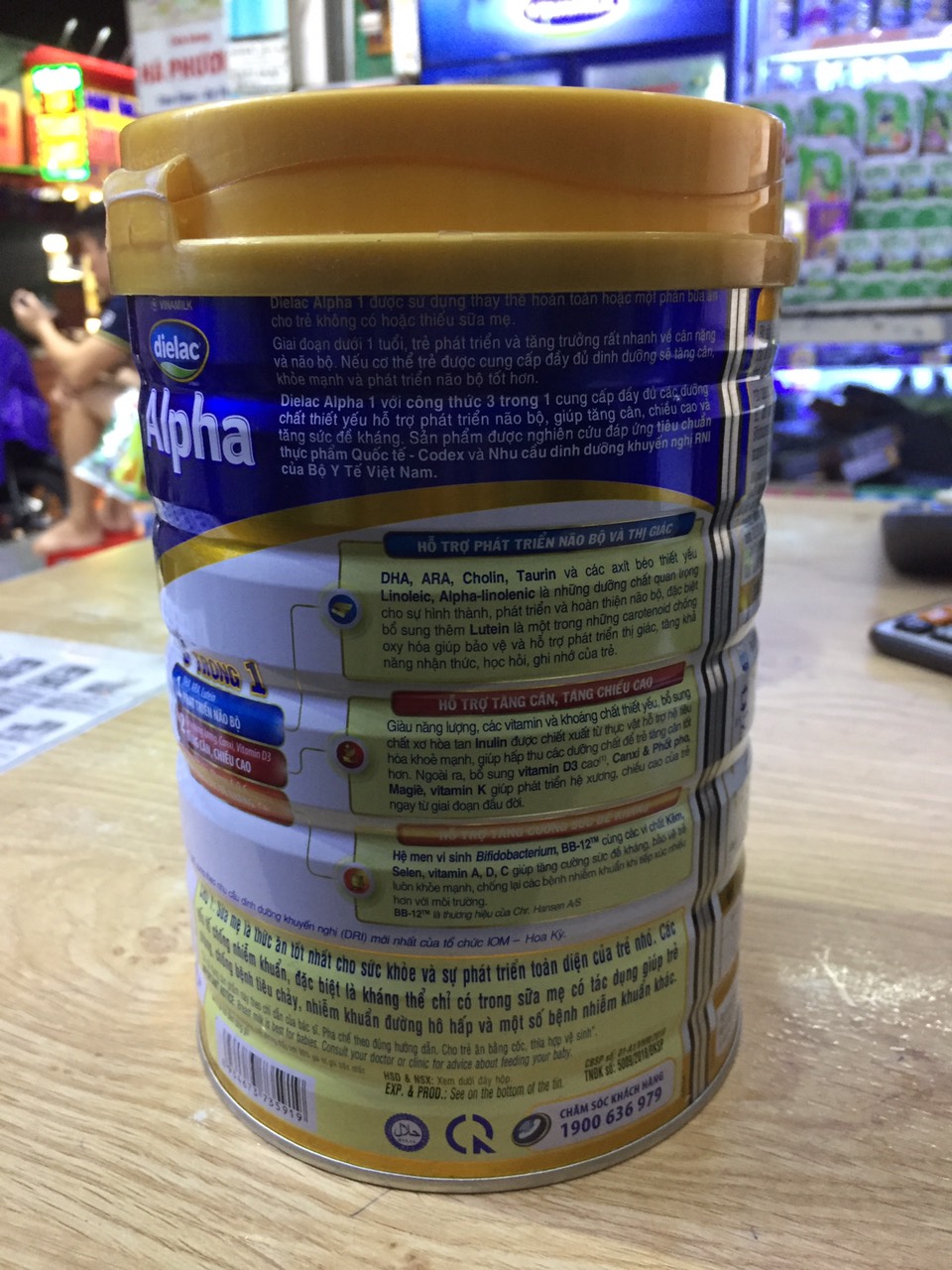 [HCM]Sữa Dielac Alpha số 1 lon 900g