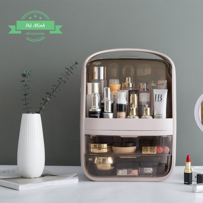 Hộp Kệ Đựng Mỹ Phẩm 3 Tầng Cao Cấp