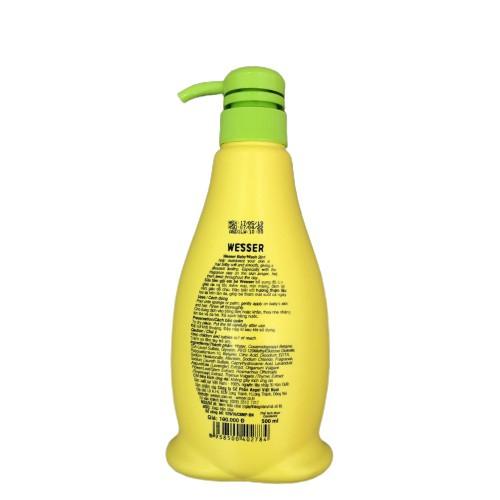 Sữa tắm gội Wesser 500ml cho bé