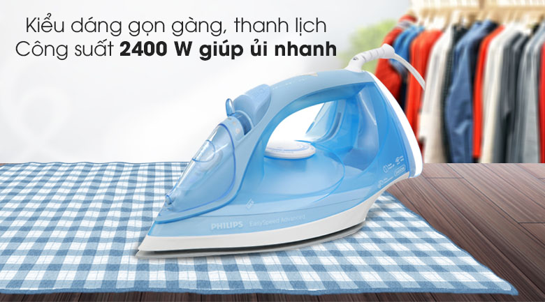 [HCM]Bàn ủi hơi nước Philips GC2676