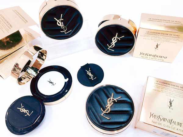 (Auth đủ bill) Phấn nước Ysl Fusion Ink Cushion Foundation Limited / Matte