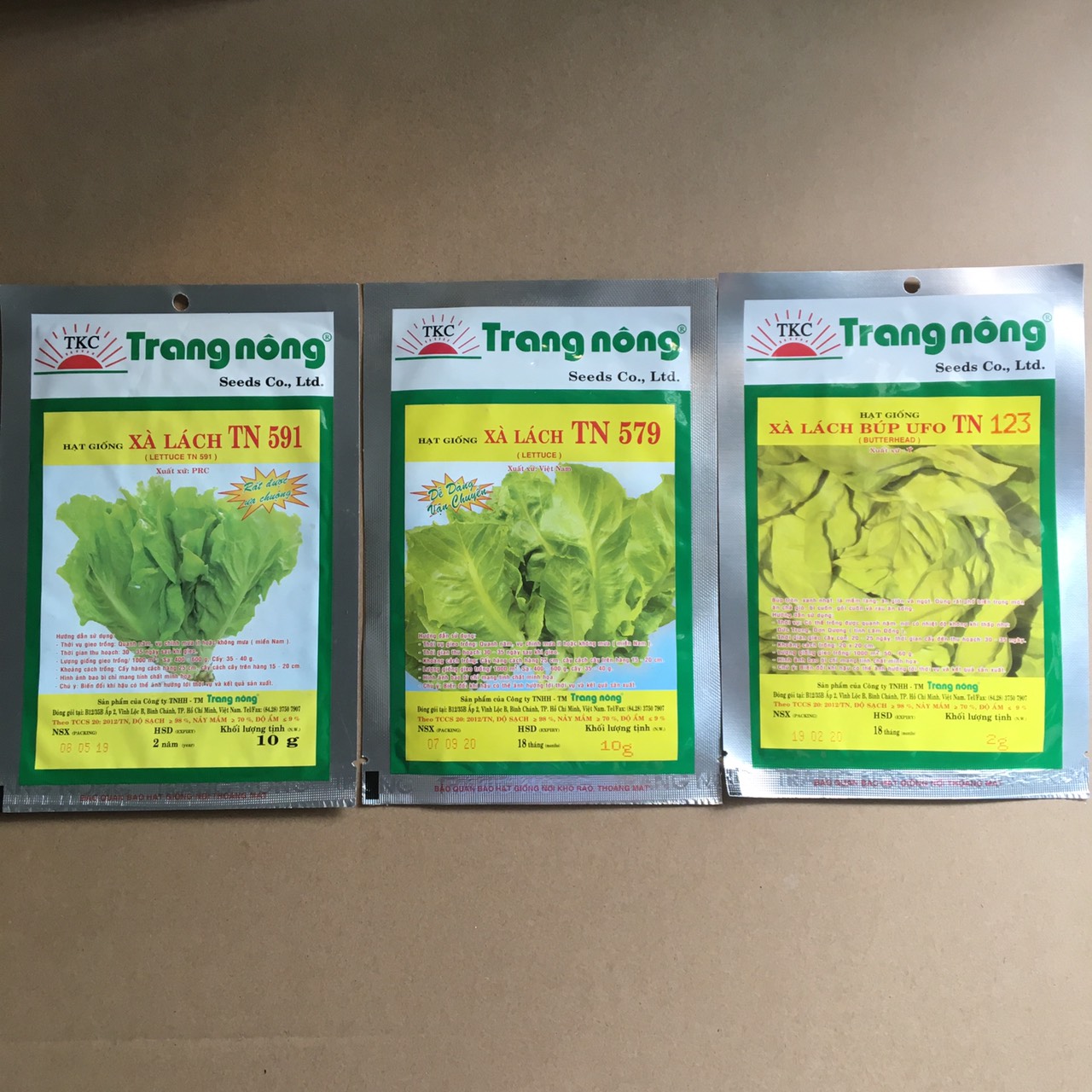 HẠT GIỐNG XÀ LÁCH TRANG NÔNG