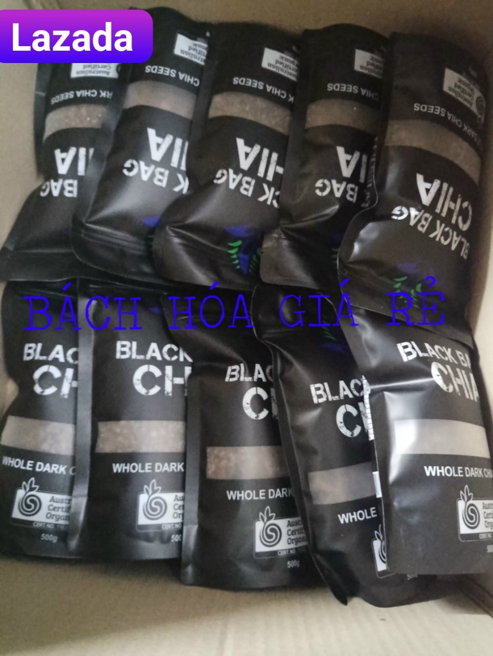 Hạt Chia Úc Black Bag (Túi Đen 500G)