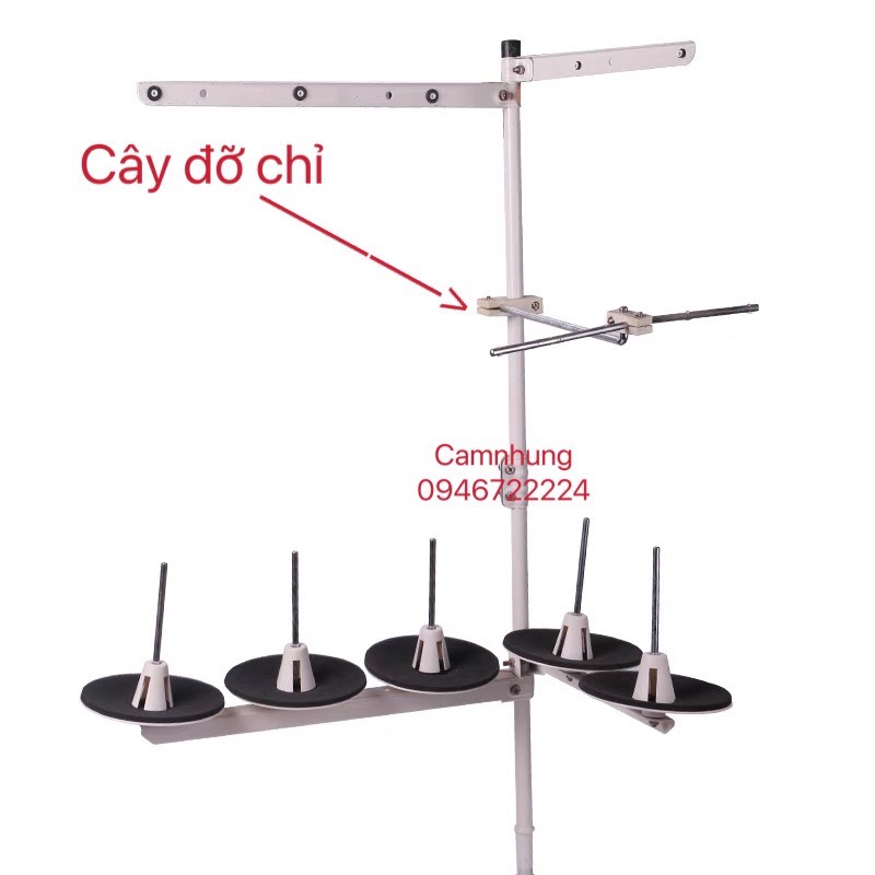 Cây đỡ chỉ cây đỡ giá chỉ máy maycông nghiệp và máy vắt sổ