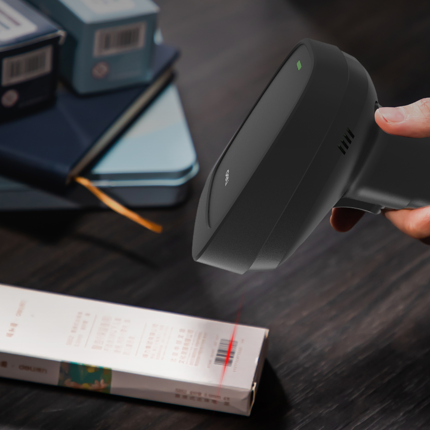 Máy quét mã vạch Bluetooth chính hãng Deli E14953W / E14953
