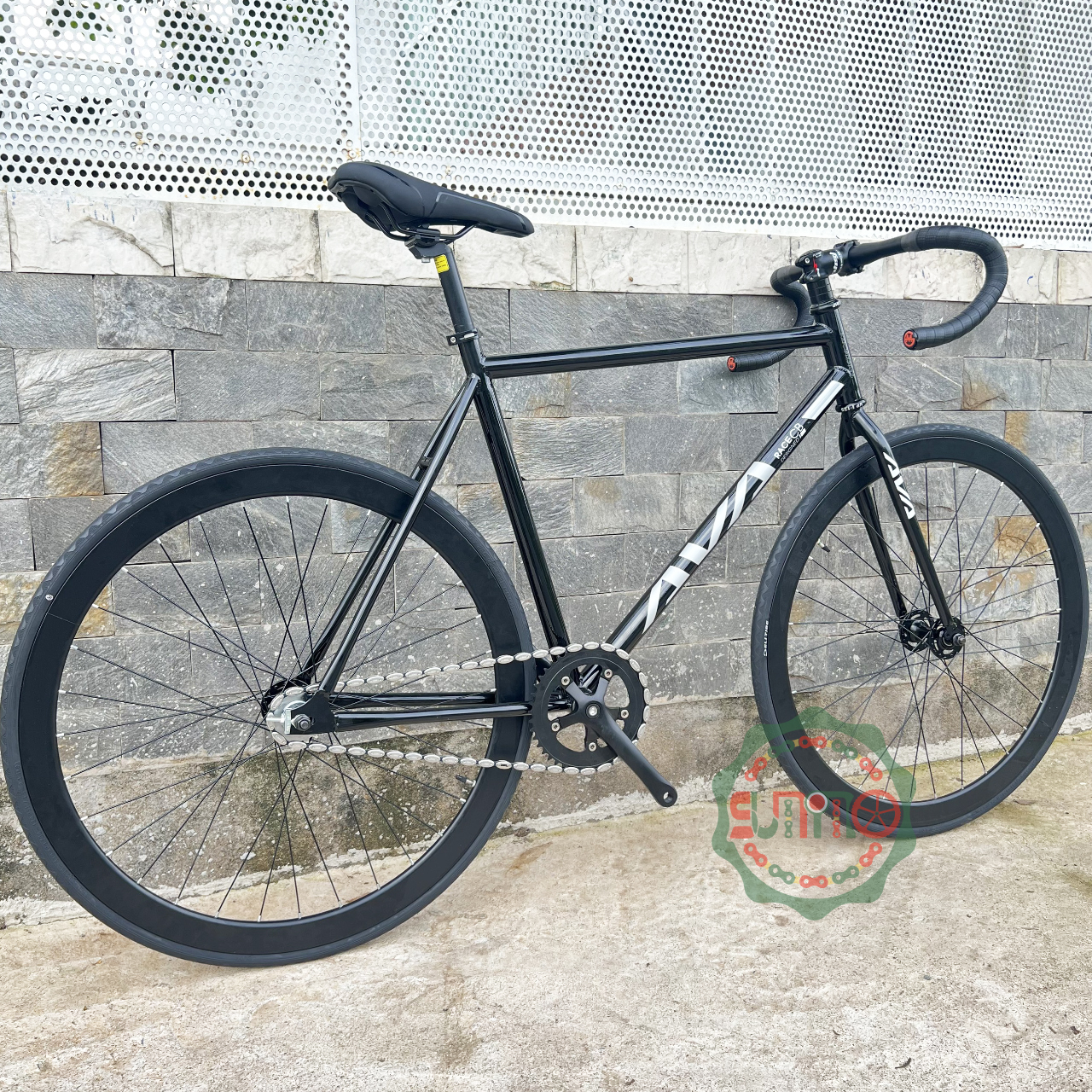 Xe đạp fixed gear AVA Race cơ bản bánh 4cm