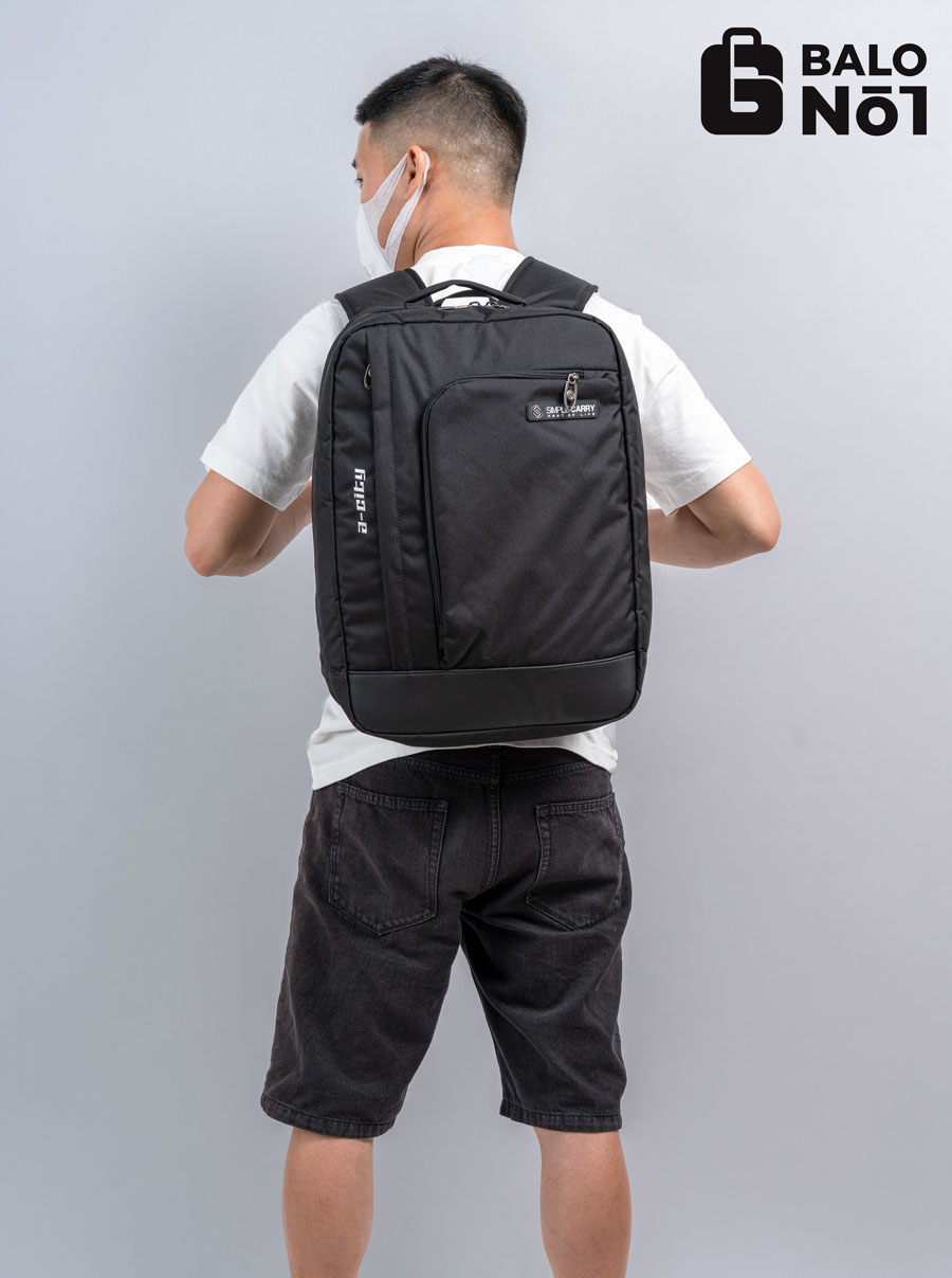 [HCM][Chính Hãng] Balo Cao Cấp Simple Cary A-City 2 - Black