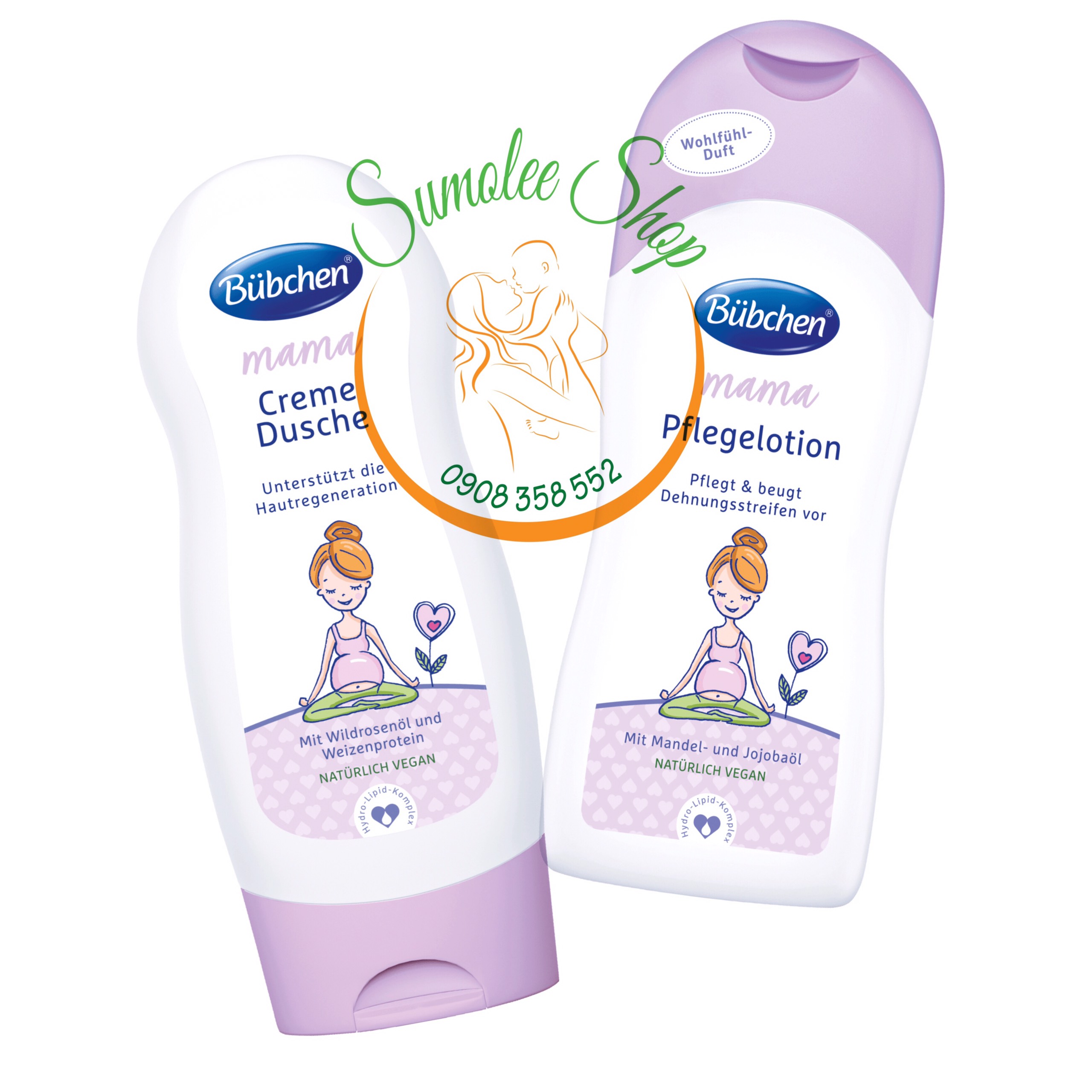 SỮA DƯỠNG THỂ CHO MẸ BẦU BUBCHEN MAMA 200ML