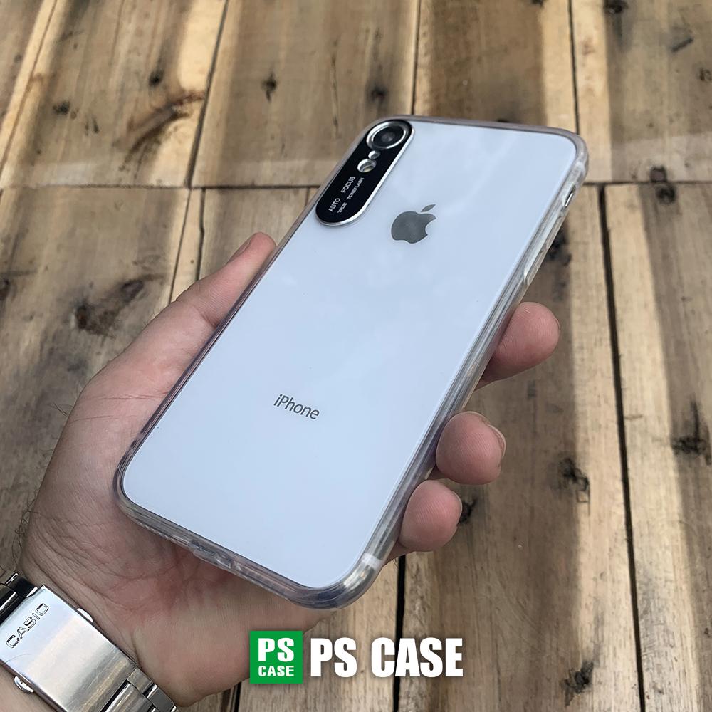 Ốp lưng bảo vệ camera dành cho iPhone XR - màu đen - PS Case Phân Phối