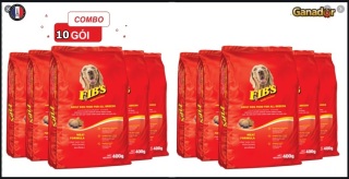 [HCM][ COMBO 10 Gói] Thức ăn hạt cho Chó trưởng thành. Fibs- 400g gói. TC 4kg. thumbnail