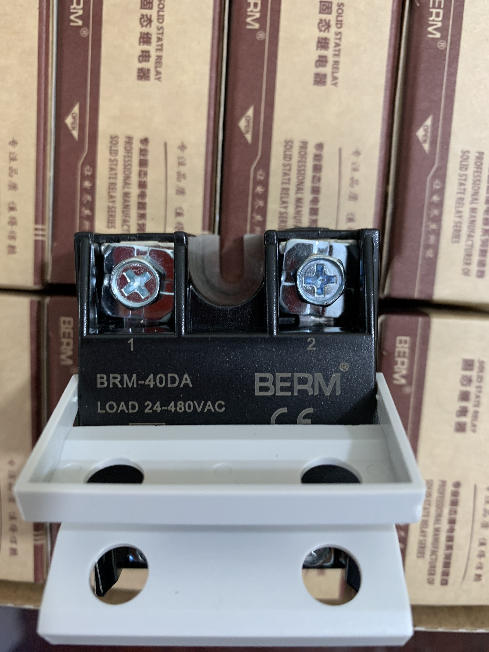 Rơ le bán dẫn (SSR) Berm BRM-40VA , DA , AA