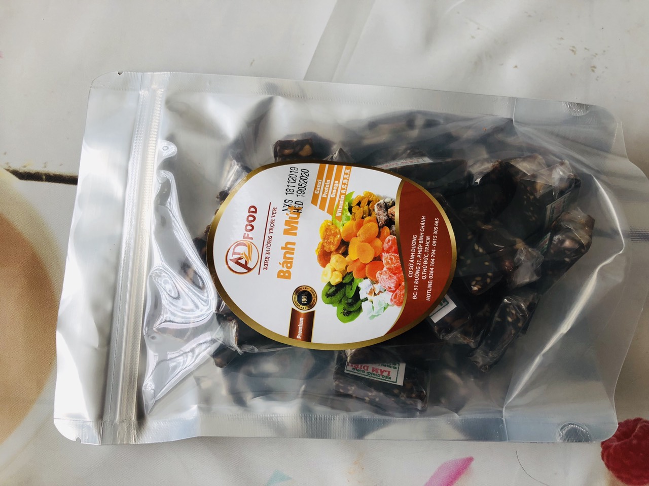 500g kẹo chuối Gừng Đậu mè_TiTiMart