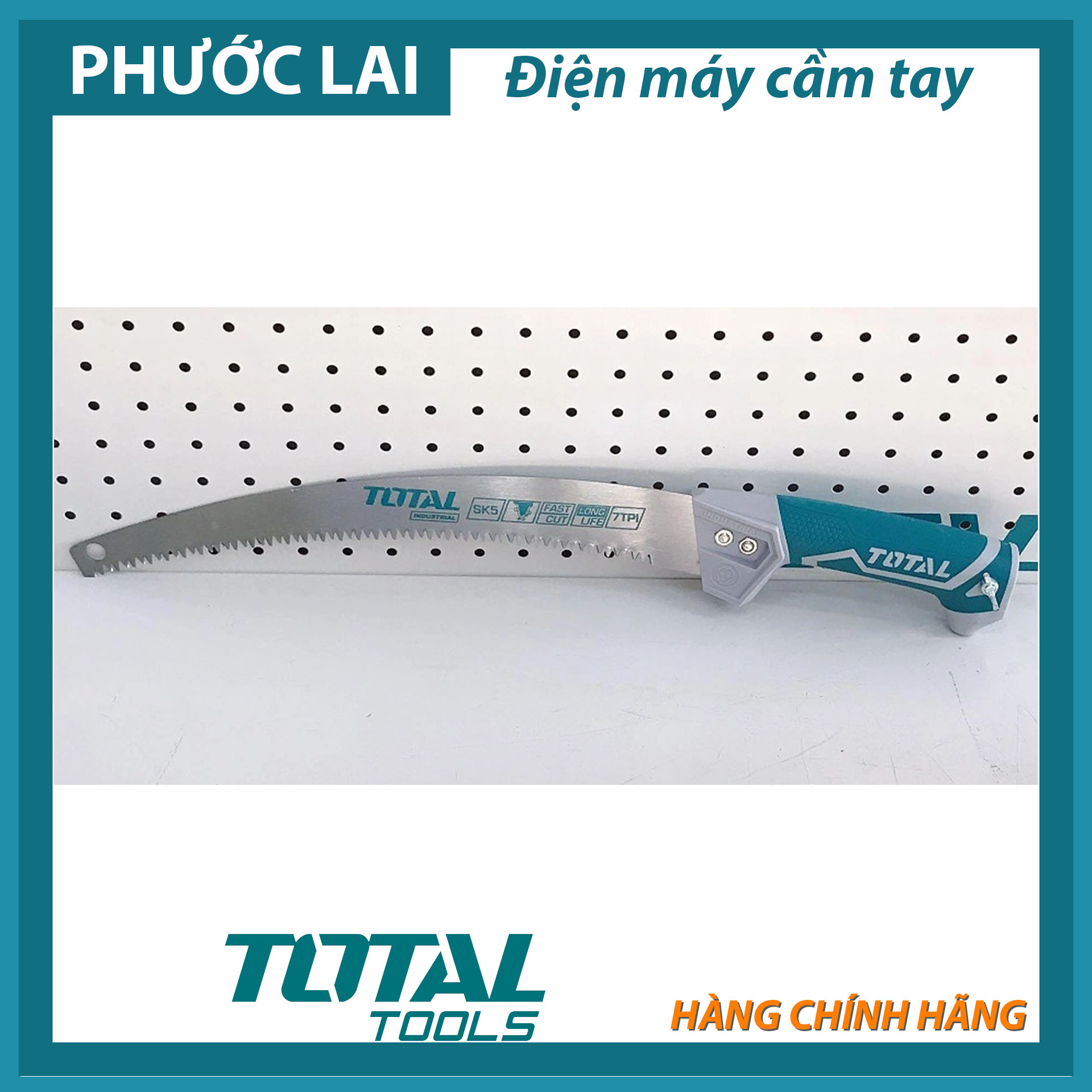 Cưa cành lưỡi cong 330mm Total THT5113306