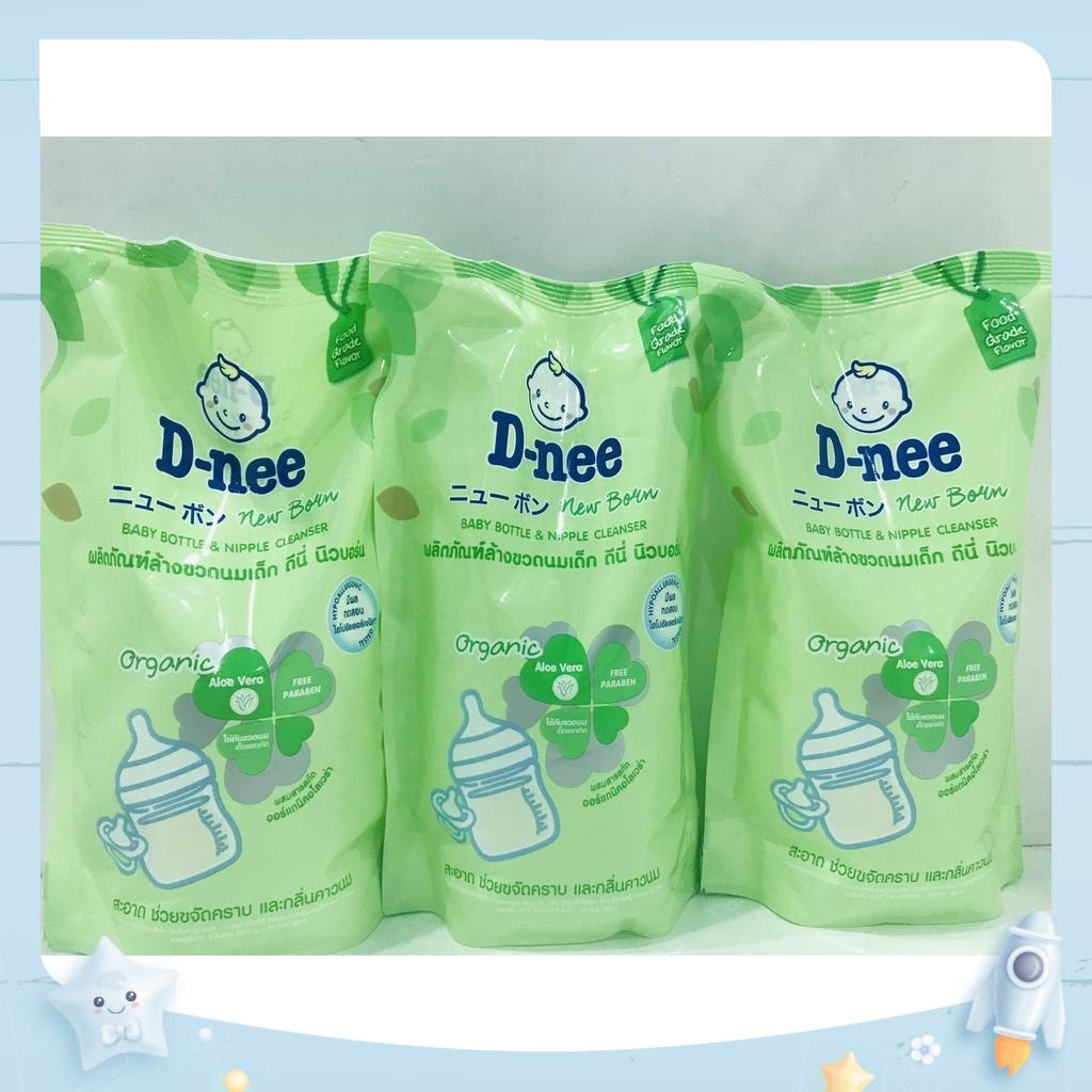 Nước rửa bình sữa Dnee bịch 600ml nội địaThái Lan