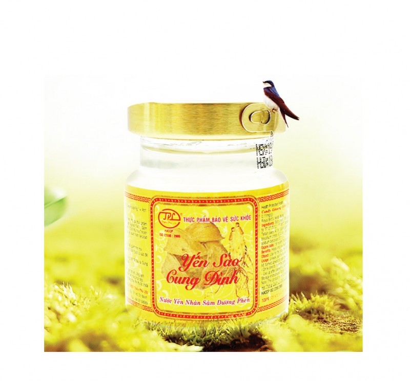 Yến sào Cung Đình nhân sâm 15% yến tổ ( 70ml / lọ)