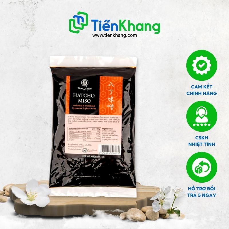 Hatcho Miso - Giàu đạm, men vi sinh - Bịch (400gram)