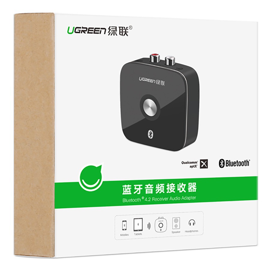 Bộ thu Bluetooth 5.1 Ugreen 40759 hỗ trợ APTX LL cao cấp - Hapustore