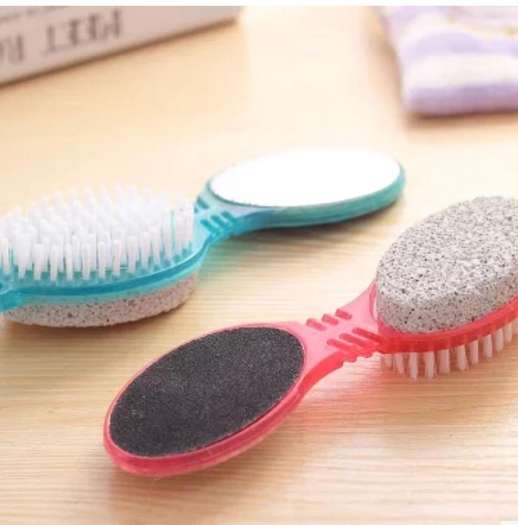 Dụng cụ chà gót chân 4 in 1 BẰNG ĐÁ BỌT BIỂN