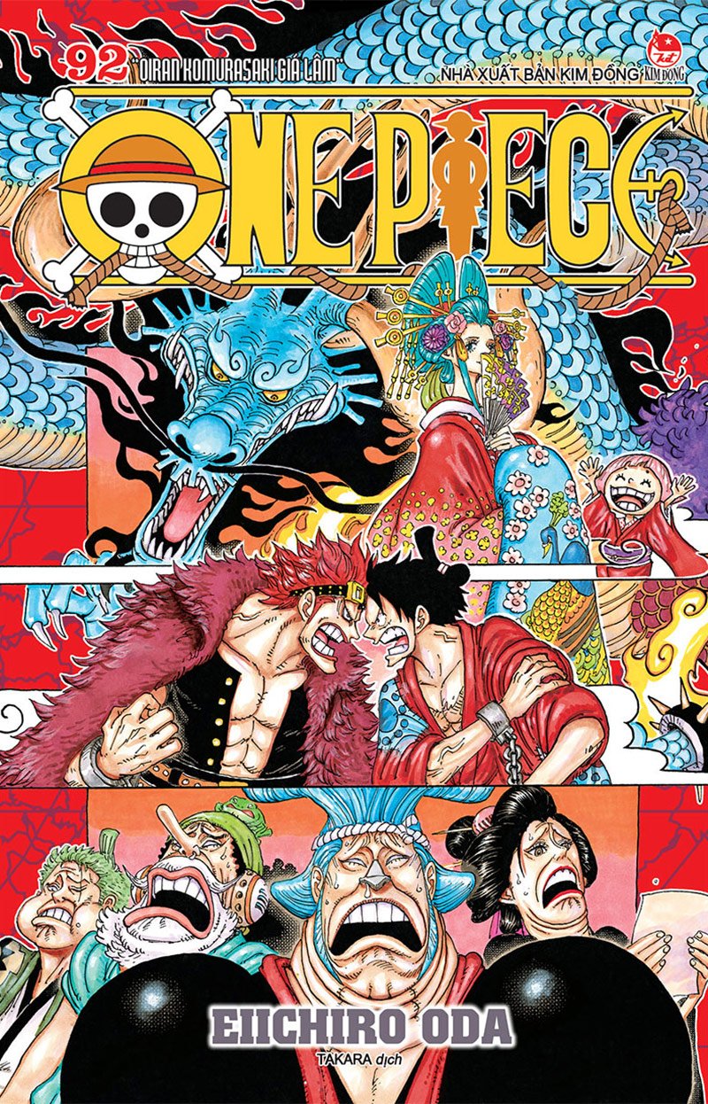Kim Đồng - One Piece - Tập 92 (bìa rời)