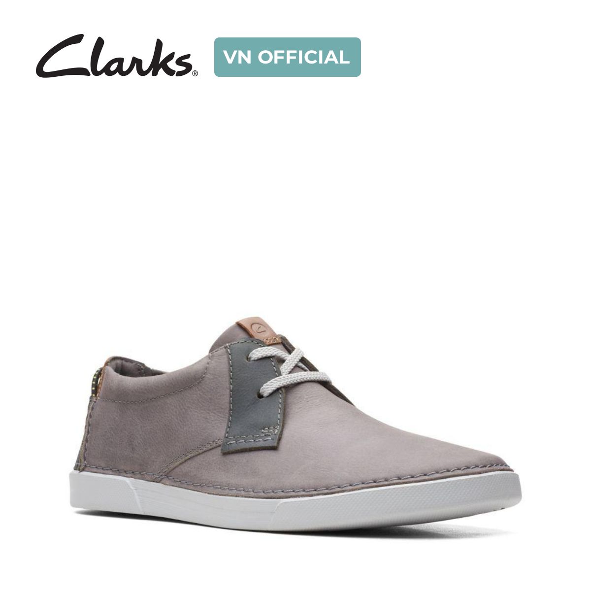 Giày Tây Da Nam Clarks - Gereld Low