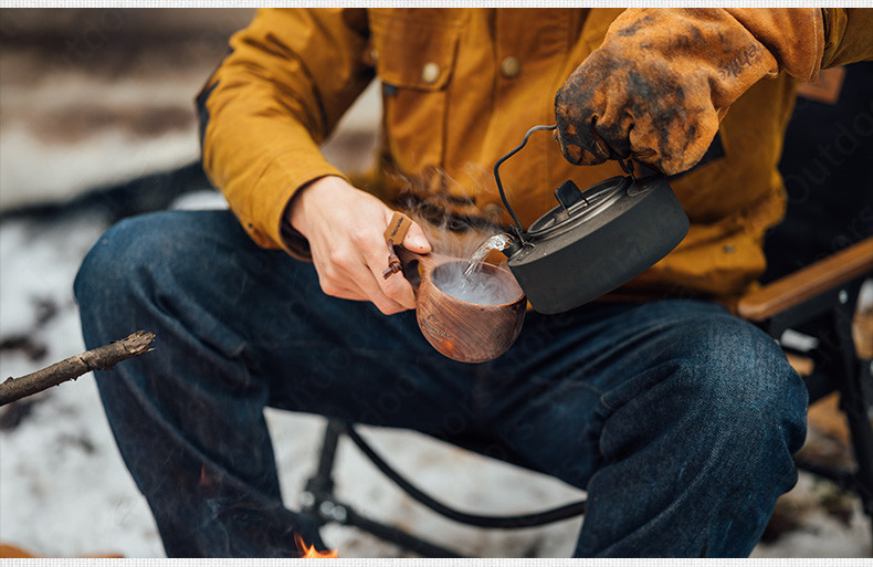 Cốc gỗ Glamping Walnut Cup Naturehike NH20SJ031