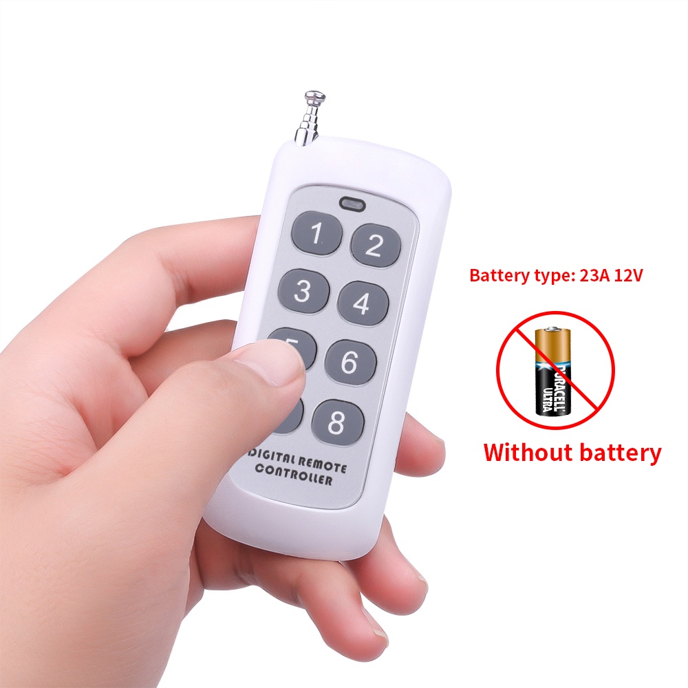Remote Rf 433Mhz, Điều Khiển Từ Xa 4 Nút