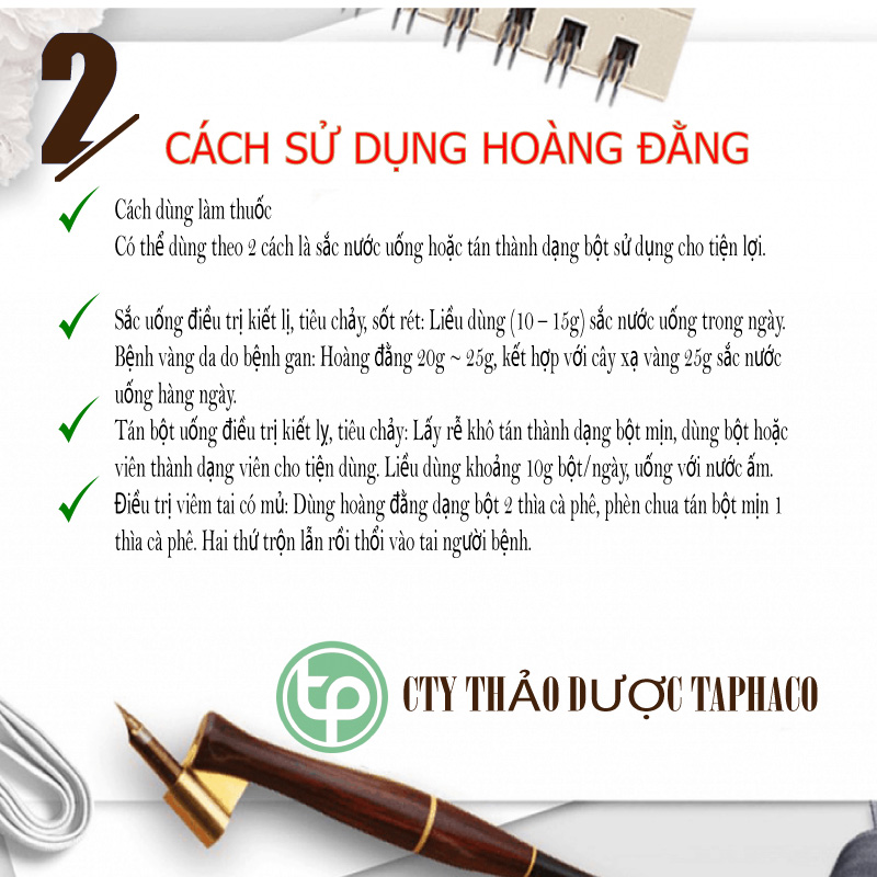 [Hàng mới về] Hoàng đằng khô 500g - Tấn Phát - Hỗ trợ kháng khuẩn và bảo vệ sức khỏe