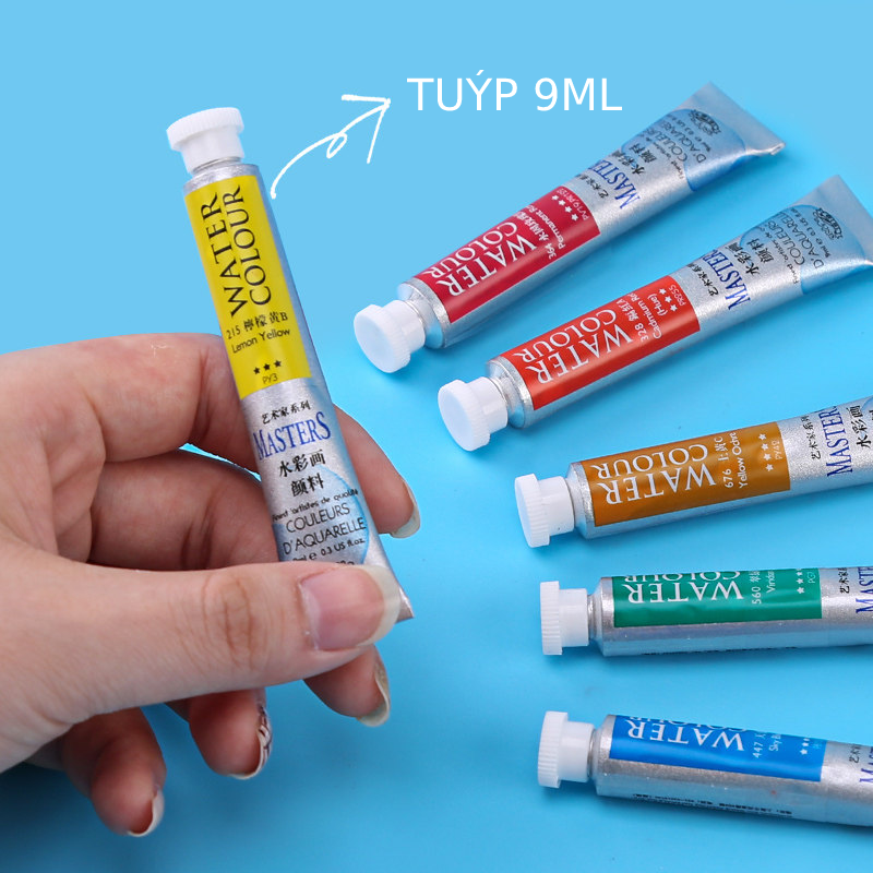 Màu nước Marie’s Master hạng hoạ sĩ tuýp 9ml