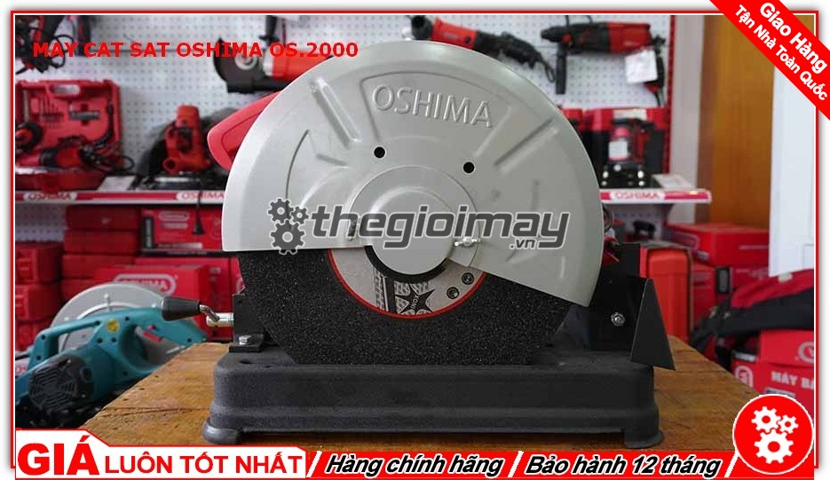 [HCM]Máy cắt sắt Oshima OS 2000