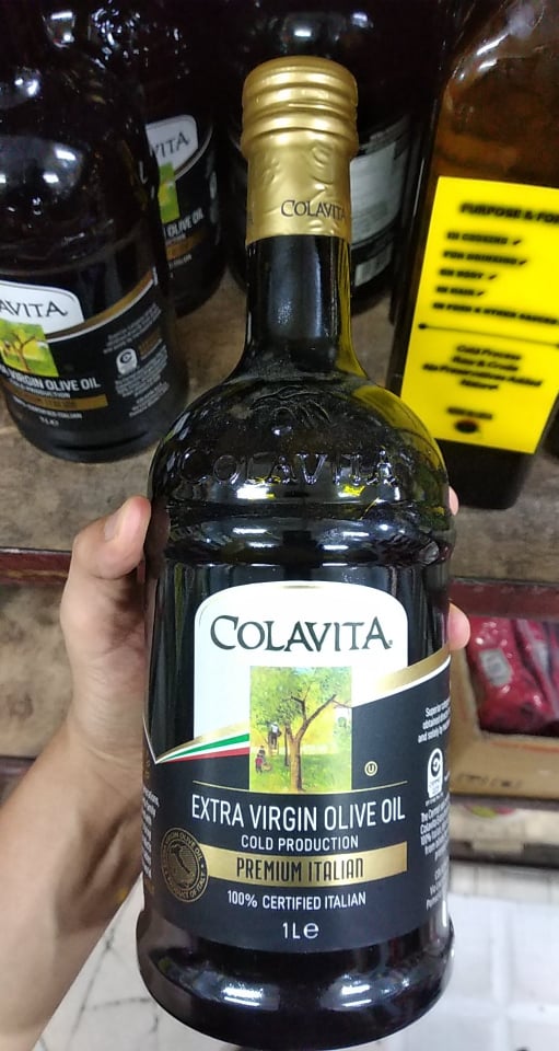 Dầu olive extra virgin hiệu Colavita 1000ml