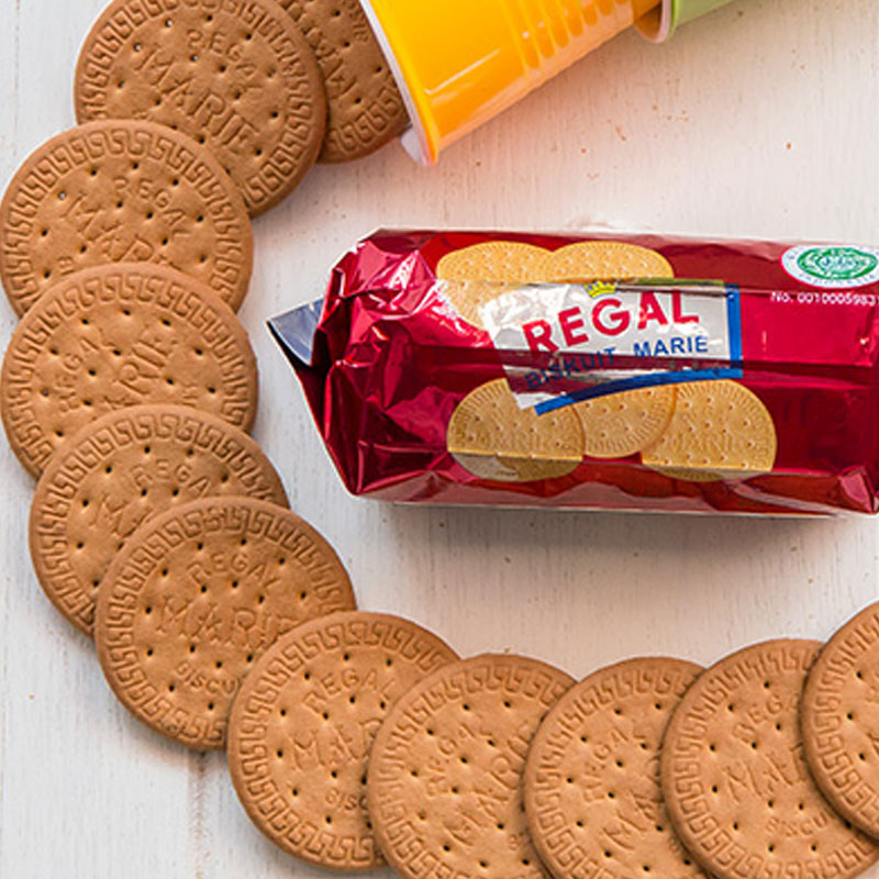 BÁNH QUY REGAL MARIE BISCUITS (120g) - NHẬP KHẨU INDONESIA