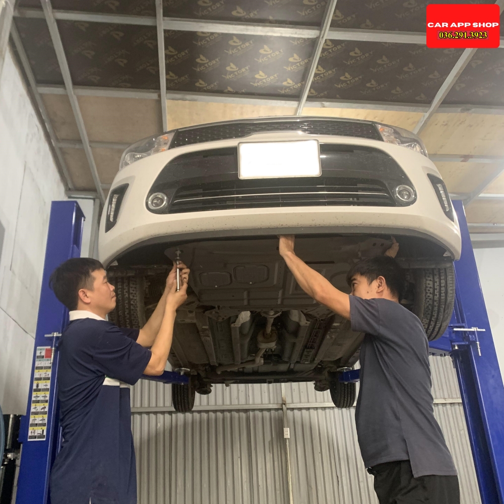 { Thép Chịu Lực } Kia Soluto Ốp Gầm , Chắn Gầm Xe Đời 2018-2023