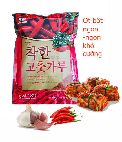 500G ỚT BỘTVẢY  HÀN QUỐC CHACKHAN (LOẠI THƯỢNG HẠNG)