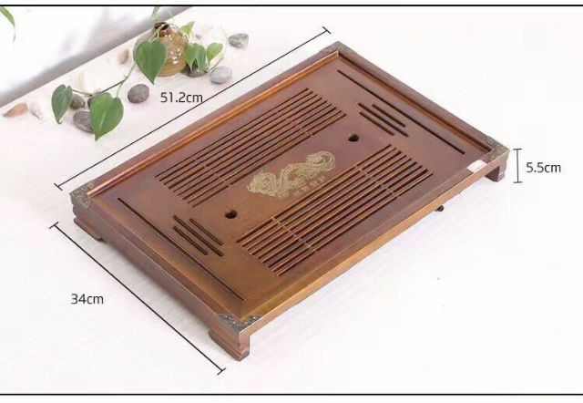 Khay trà gỗ loại lớn