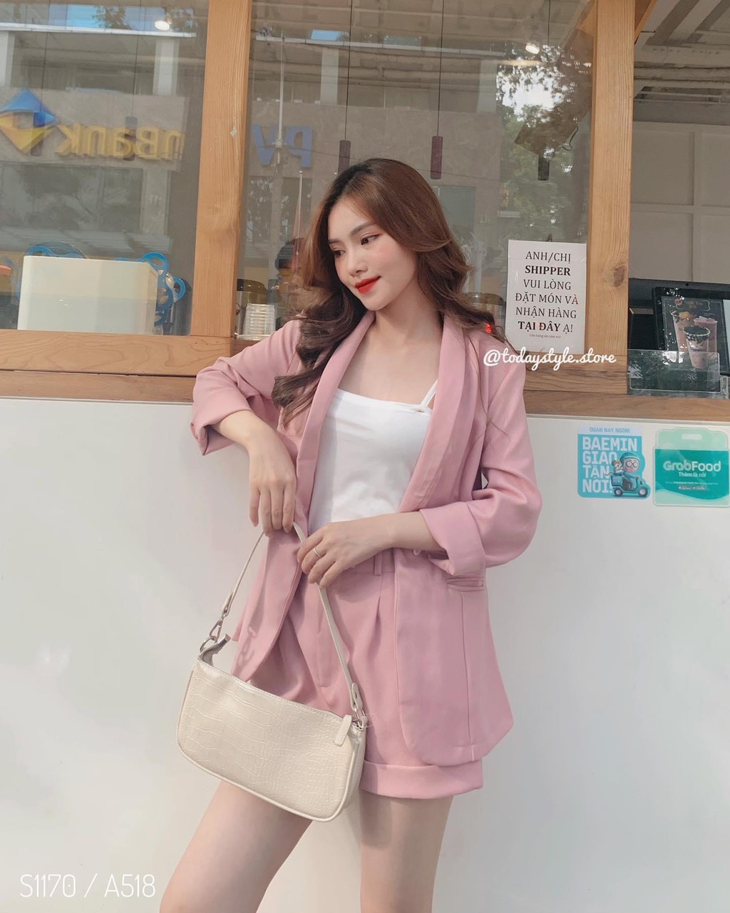 Sét bộ vest đùi tay dài-QH#setbovest