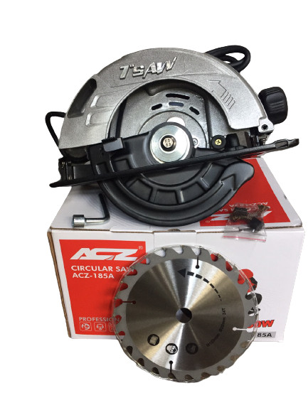 MÁY CƯA GỖ ACZ 185A CAO CẤP - BẢO HÀNH 6 THÁNG  ( TẶNG KÈM LƯỠI CƯA GÔC 185)