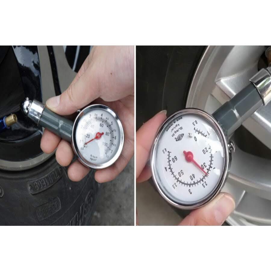 [HCM]Đồng hồ đo áp suất lốp xe máy ô tô ( giá 1 cái )