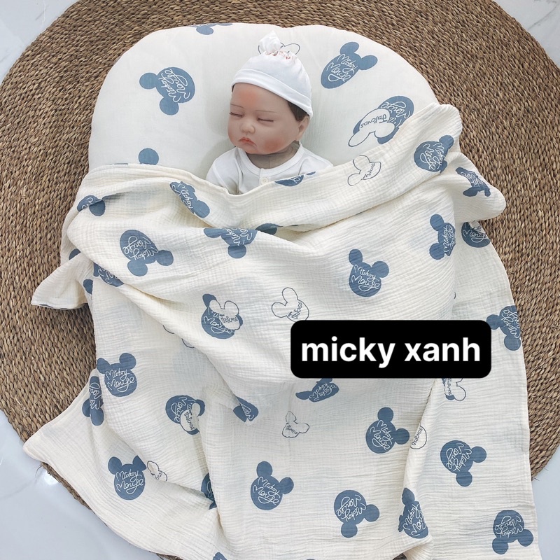 vải xô muslin cao cấp micky