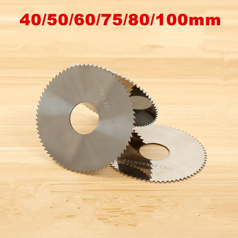 1 chiếc 40mm 50mm 60mm 75mm 80mm 100mm, dao phay cacbua, dao cắt rãnh, dao phay lưỡi cưa, công cụ phay máy tiện