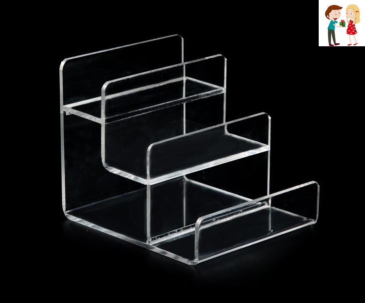 Kệ trưng bày Mica chắc chắn, bền đẹp (3, 4 tầng)