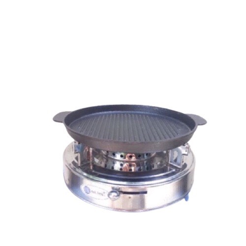 Bếp Cồn Và Chảo Gang Nướng Thịt Tiện Dụng